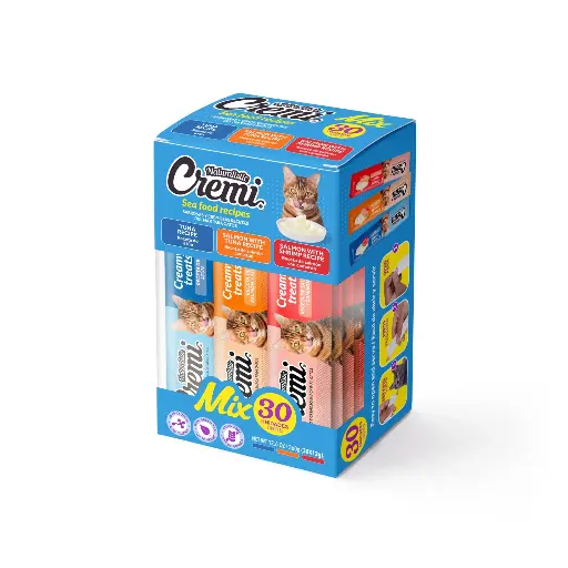 [C2623] Naturalistic Cremi Box Sea Food Mix 30 Sachet