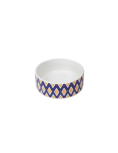 [YE93636MA] Brnx Plato De Cerámica Vintage Azul Talla M