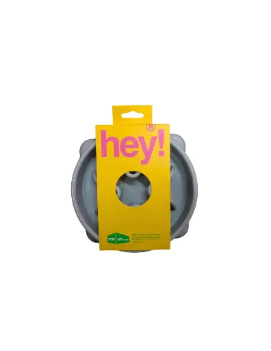 [354265] Hey! Plato de Alimentación Lenta para Perros 16.3 x 3.8 cm