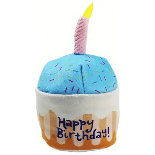 [15170] Peluche para perro torta cumpleaños