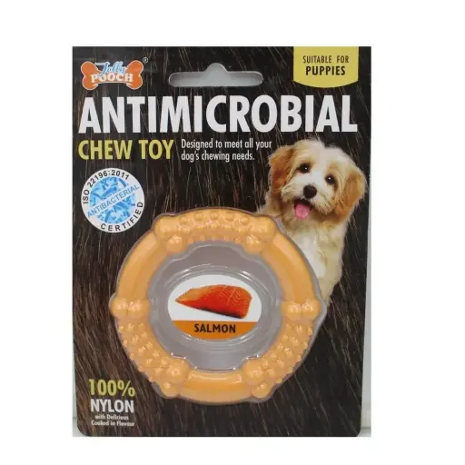 [DC-3104C] Juguete Antimicrobial Nylon Salmón