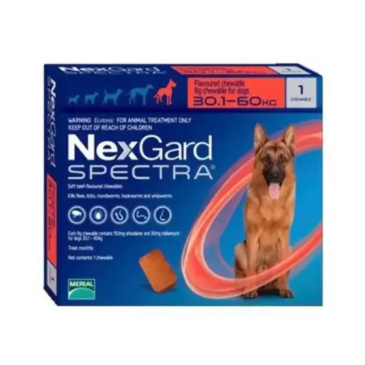 [RCM054] Nexgard Spectra 1 Comp (30.1 a 60 Kg)