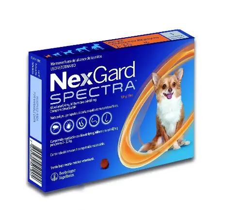 [5001419] Nexgard Spectra 1 Comp (2 a 3.5 Kg)