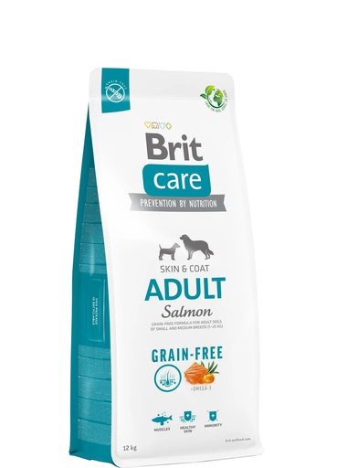 [101214] Brit Care Dog Grain-Free Adult Salmon 1 Kg