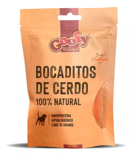 [112291] Goofy Natural Bocaditos de Cerdo 20g