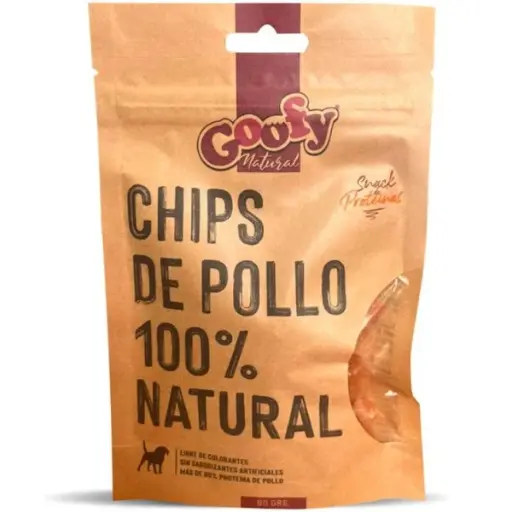 [110864] Goofy Natural Snack Chips Pollo 60g