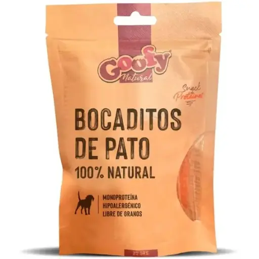 [112292] Goofy Natural Bocaditos de Pato 20g