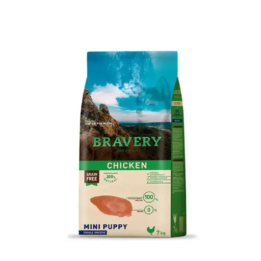 [4PE070005] Bravery Chicken Mini Puppy Small Breeds 7 Kg