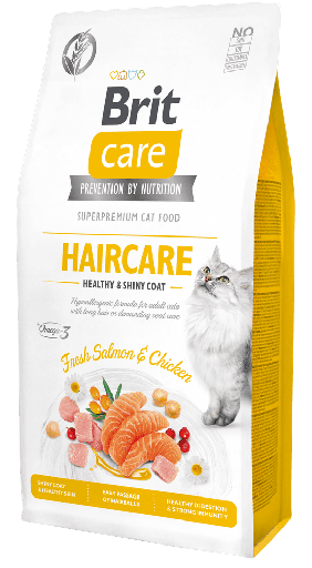 [100905] Brit Care Cat Grain-Free Haircare Healthy & Shiny Coat 7 Kg