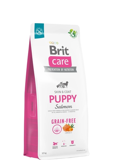 [101220] Brit Care Dog Grain-Free Puppy Salmon 1 Kg
