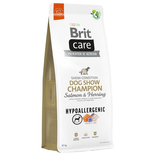 [101236] Brit Care Dog Hypoallergenic Dog Show Champion 12 Kg