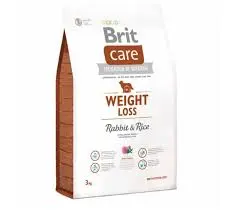 [8595602559176] Brit Care Dog Hypoallergenic Weight Loss Rabbit 3 Kg