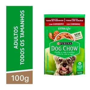 [12538962] Dog Chow Adulto Cordero 100 g