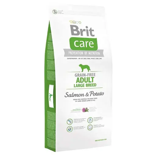 [69825433367491] Brit Care Dog Grain-Free Adult Large Breed Salmón 12Kg