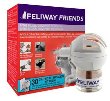 [111473] Feliway Friends Difusor + Repuesto x 48 ml feromonas