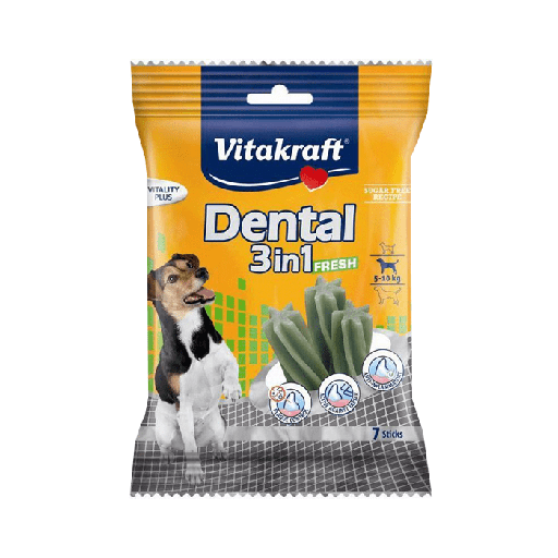 [VK30891] VITAKRAFT DENTAL 3IN1 FRESH SMALL